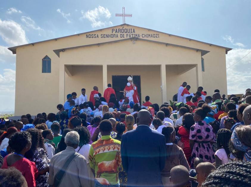 Inauguração da Igreja Paroquial de Nossa Senhora de Fátima de Chimadzi
