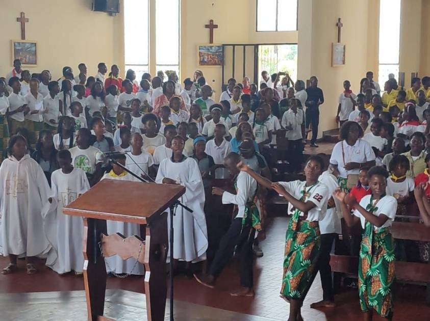 Missa  de Abertura das Atividades da Infância Missionária em Tete