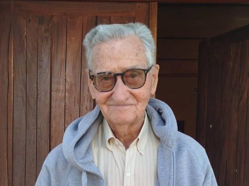 P. David Ferreira da Silva Celebra 80 anos de Profissão Religiosa como Jesuita